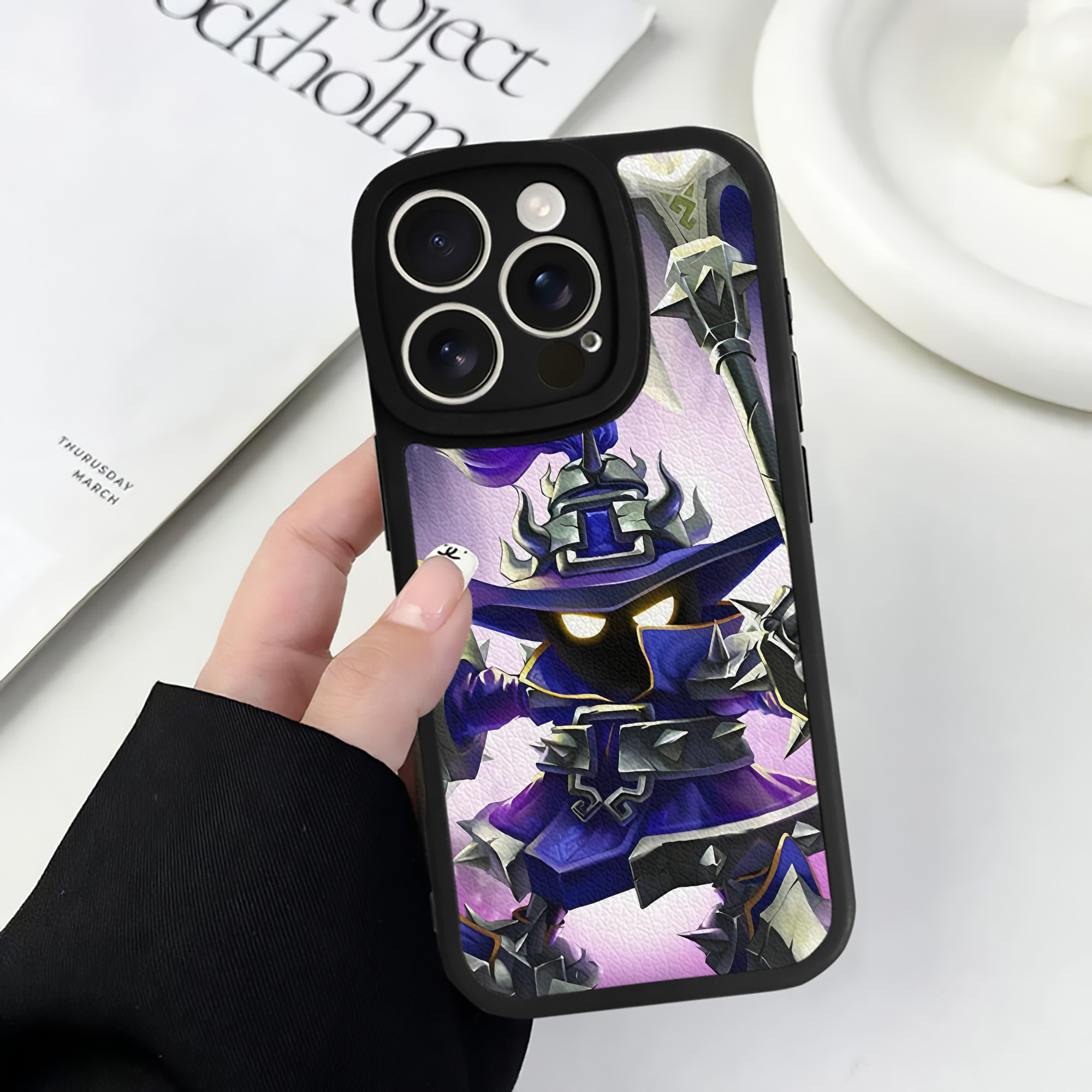 リーグ・オブ・レジェンド League of Legends LOL 【iPhone 16シリーズ対応】シリコンスマホケース（レザー調） 材質：シリコン